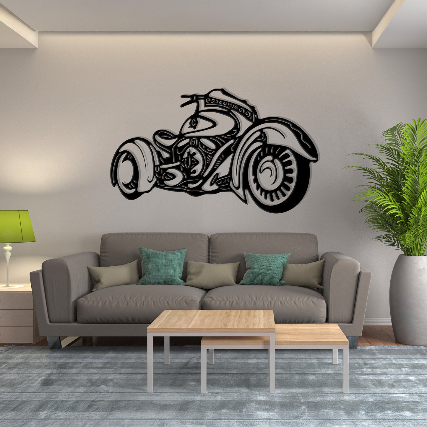 Chopper - Bagger Style with Saddlebags