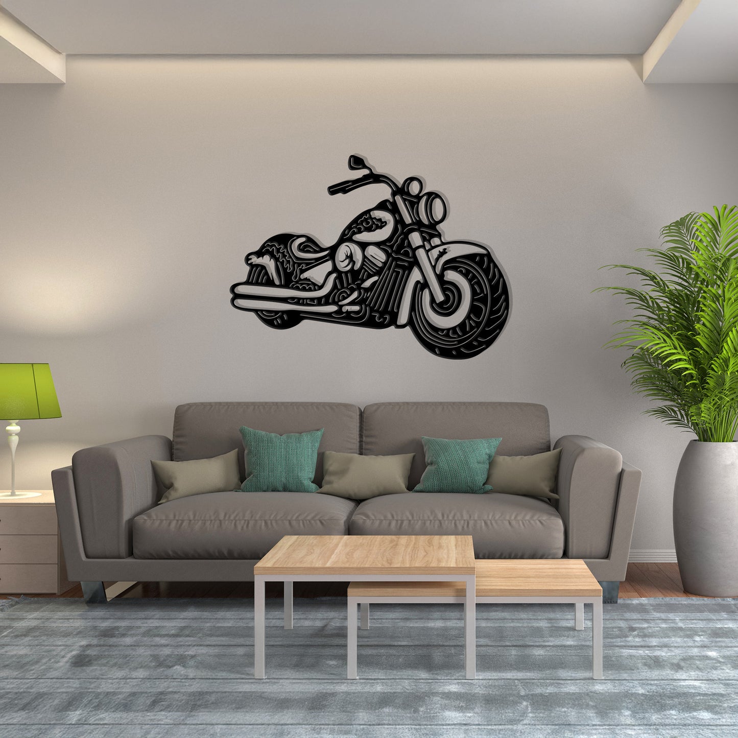 Chopper with Rider - Custom Chopper Rider