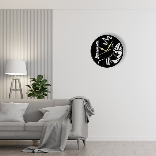 Anime Character Clock  Laser Cut Metal Wall Clock