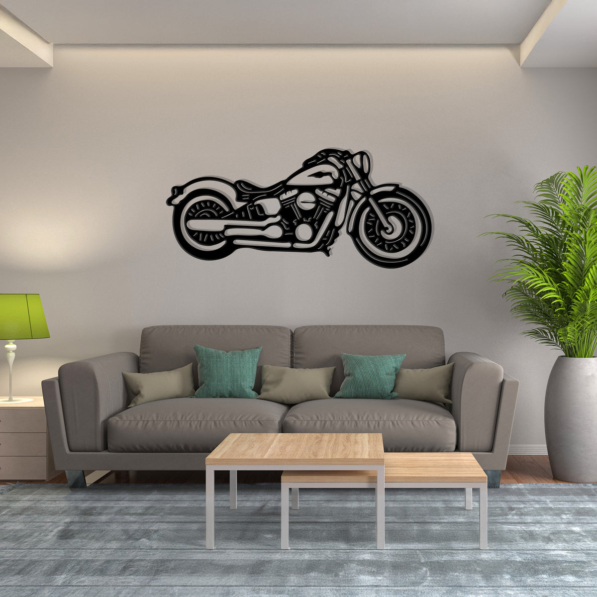 Sport Bike with Rider - BMW S1000RR with Rider