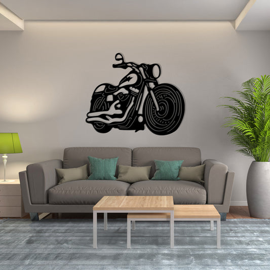 Sport Bike with Rider - Yamaha R1 Racing Style